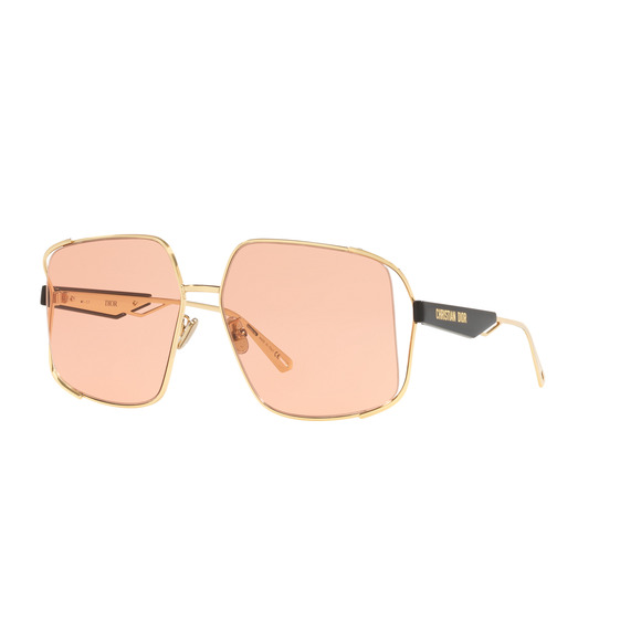 Dior ArchiDior S1U Oversized Sunglasses in Gold Pink main image 10